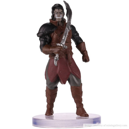 Orc Bandit miniature from Dungeons & Dragons Icons of the Realms Monster Manual Collection 2 set.