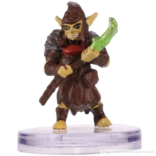 Goblin Hexer miniature from Dungeons & Dragons Icons of the Realms Monster Manual Collection 2 set.