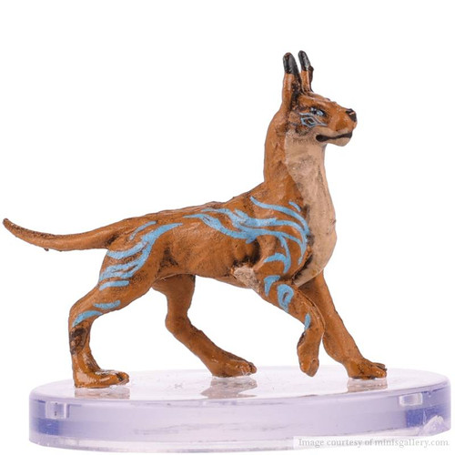 Blink Dog miniature from Dungeons & Dragons Icons of the Realms Monster Manual Collection 2 set.