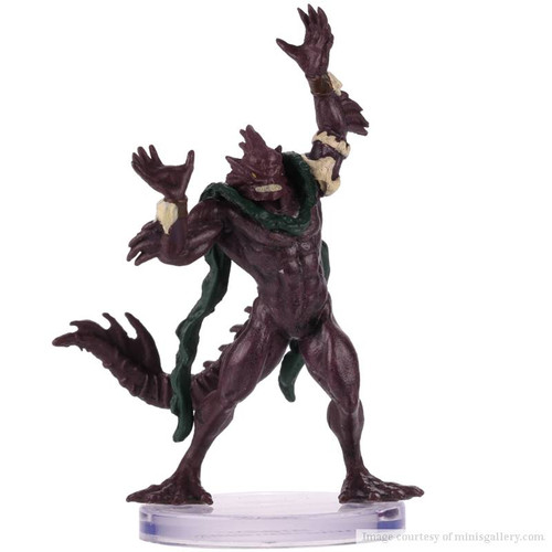 Sahuagin Priest miniature from Dungeons & Dragons Icons of the Realms Monster Manual Collection 2 set.