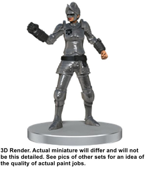 Cultist of Bane miniature from Dungeons & Dragons Icons of the Realms Adventures in Faerun set.