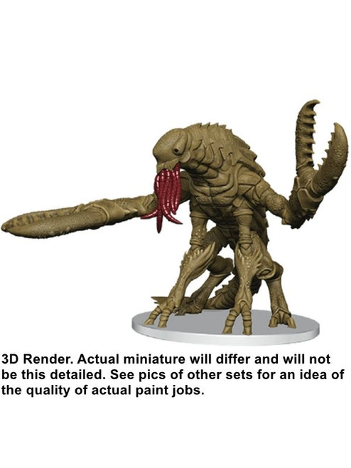 Chuul miniature from Dungeons & Dragons Icons of the Realms Adventures in Faerun set.