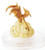 Dust Mephit miniature from Dungeons & Dragons Icons of the Realms: Sand & Stone set.