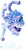 Spectator miniature from Dungeons & Dragons Icons of the Realms Adventures From Baldur's Gate set.