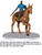 Nimblewright Steed with Nimblewright Rider miniature from Dungeons & Dragons Icons of the Realms Adventures in Faerun set.