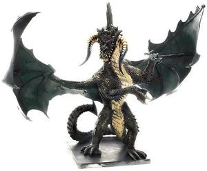ダンジョンズ&ドラゴンズ Gargantuan Black Dragon Gargantuan Black Dragon - Beholder The Bargains Dungeons