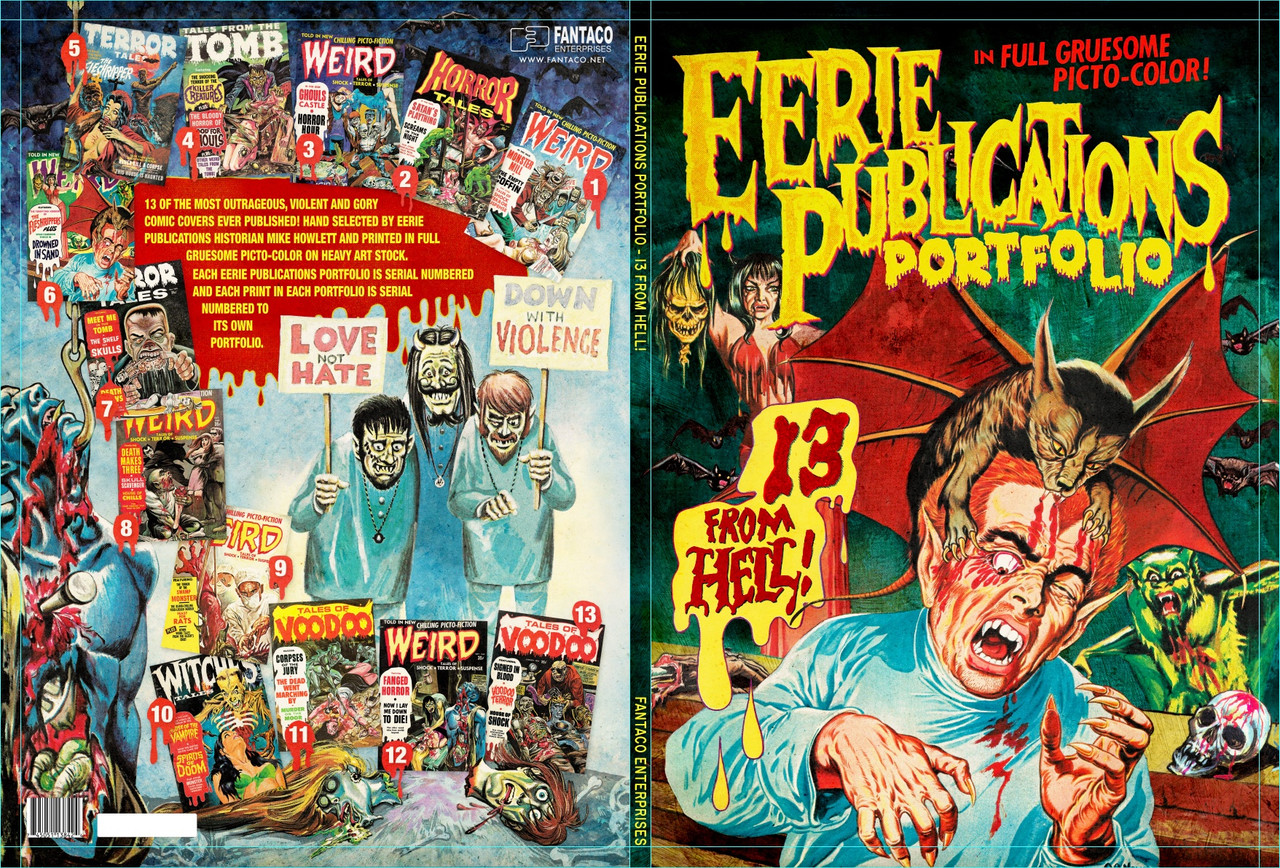 Eerie Publications Portfolio: 13 from Hell - FantaCo Publications