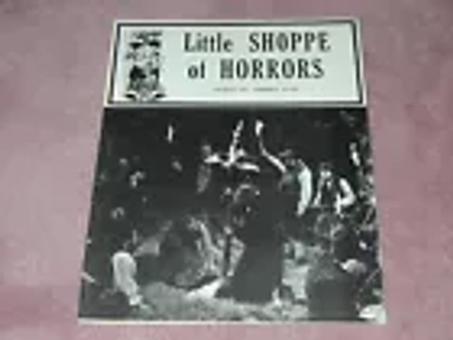 Little Shoppe of Horror #1 front cover