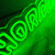Horror Green LED Neon Sign With Dimmer USB Powered Light