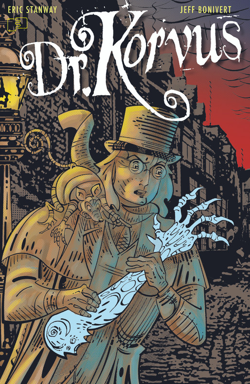 Coloring the Dr. Korvus #2 Cover 