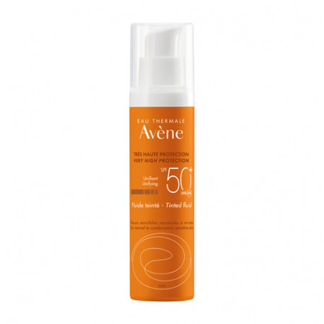 Avene fluido coloreado sin perfume 50+