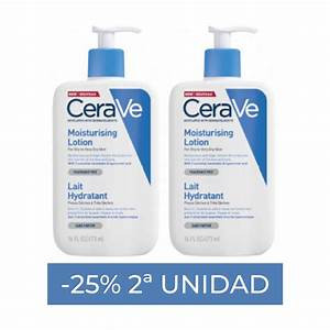 Cerave loción hidratante para piel seca a muy seca 473 mL + 473 mL 2ªud 25% dto
