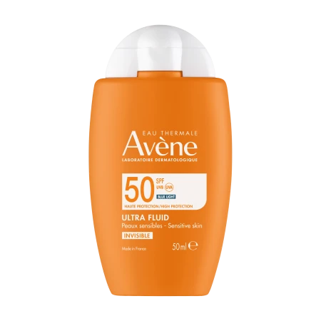 AVENE Protección solar - Pieles sensibles Ultra Fluido Invisible SP50+ 50ml