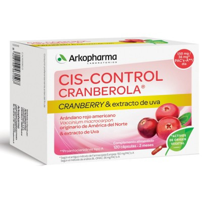 Cis-control cranberola 120 comprimidos