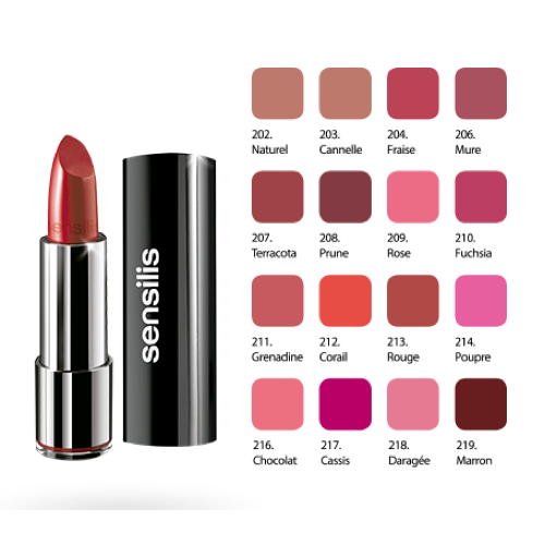 Sensilis intensa barra de labios larga duración acabado mate 104 bordeaux 3,5 mL