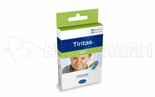 Hartmann tiritas kids. 20 UDS. de 2 tamaños.