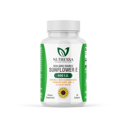 Nutressa® - Non-GMO Sunflower E 400 IU Softgels - CLEARANCE *FINAL SALE*