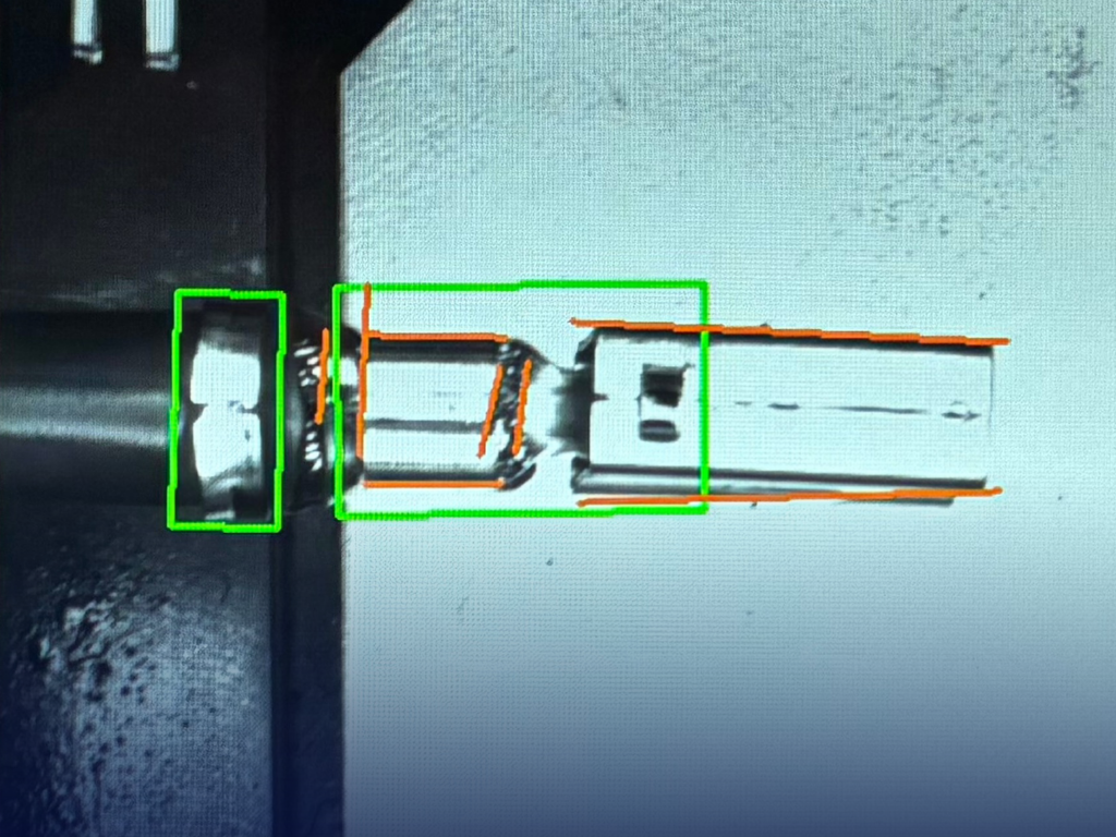 Inspección de crimpado mediante sistema de visión