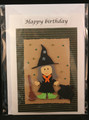 Witch greeting card