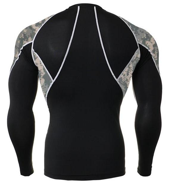 Multicam Camouflage Short Sleeve Side Panel Rash Guard - Combatives ...