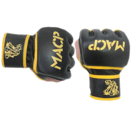 Black and Gold MACP Grappling Gloves Combatives Gear a DIV of NightGear