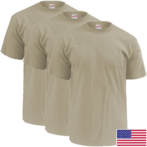 Tan 499 OCP T-Shirt, 50/50 Cotton Poly 