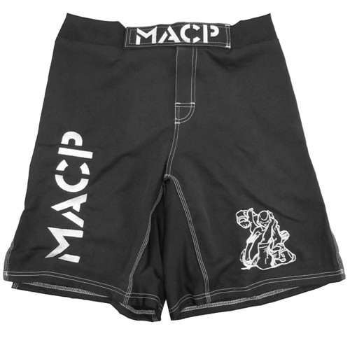 Scholar Warrior MMA Fight Shorts (White) – Dynasty Clothing