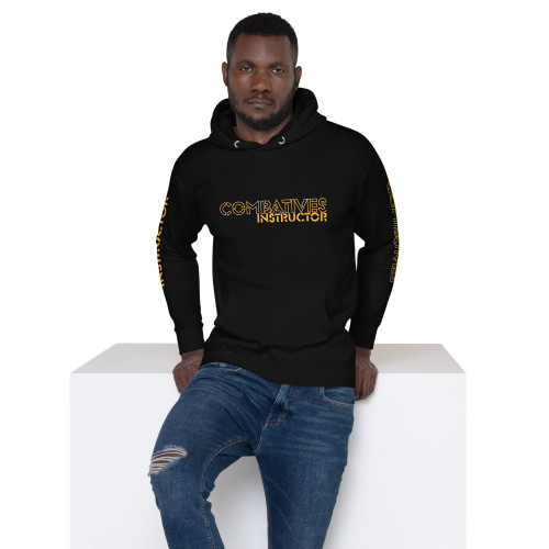 Combatives Instructor - Black and Gold Unisex Hoodie