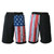 Distressed USA Flag MMA Shorts