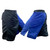 Blue and Black Blank Two Toned MMA Shorts