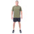 Men's Soffe Battalion Tee - OD Green with Black Accents and Marine Marpat Camp