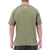 Men's Soffe Battalion Tee - OD Green with Black Accents and Marine Marpat Camp