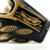 JT Paintball Flex 8 Goggle - LE Black/Tan - DV8 Ear Black/Tan Logo Combo
