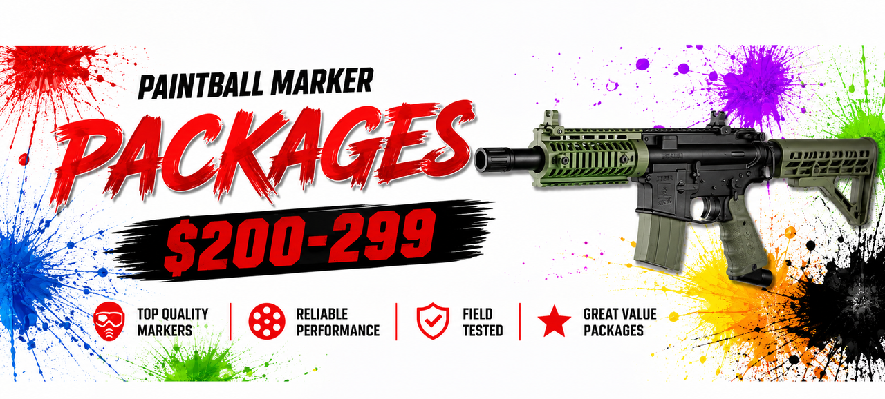 $200-$299 Paintball Marker Packages