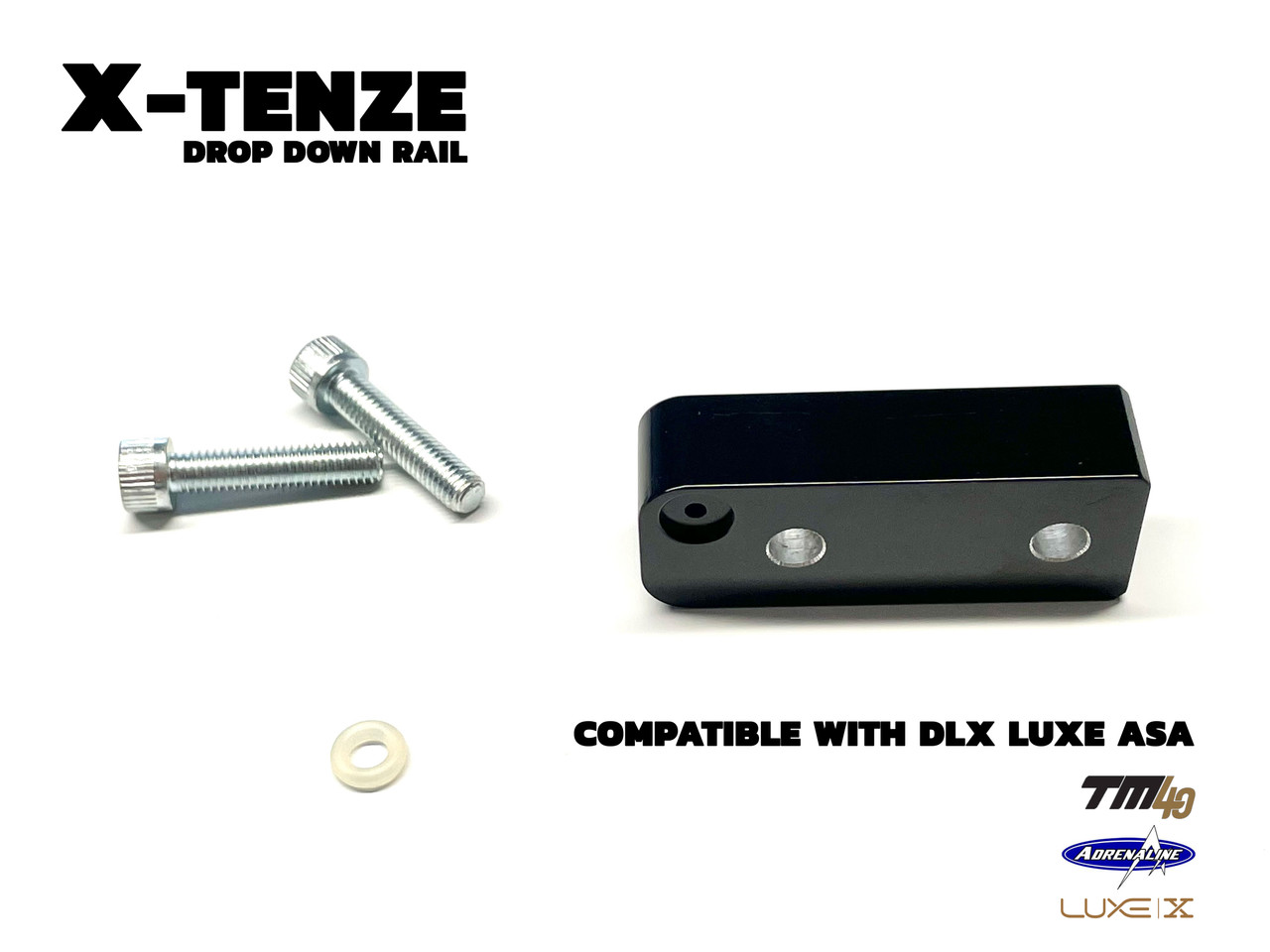 X-tenze DLX Luxe ASA Drop Down Rail - Xtenze Luxe Paintball 