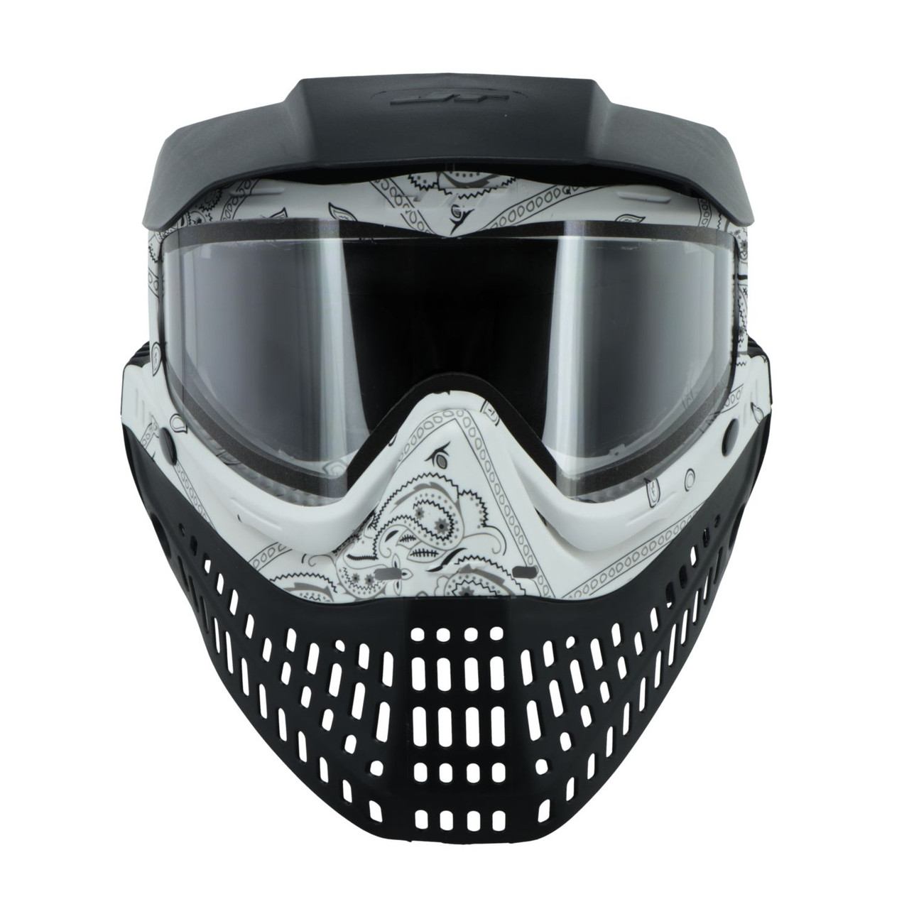 JT Proflex Mask - SE Bandana Series Goggle - White - Clear Lens