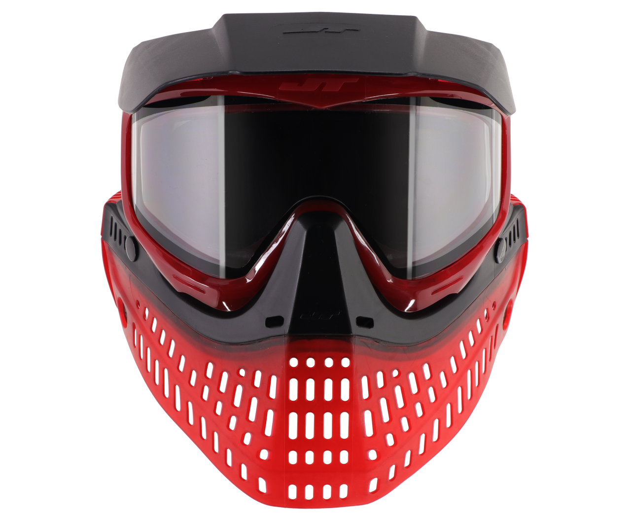 ICE Limited Edition JT Proflex Paintball Goggle Mask STRAP ONLY - Black &  Red