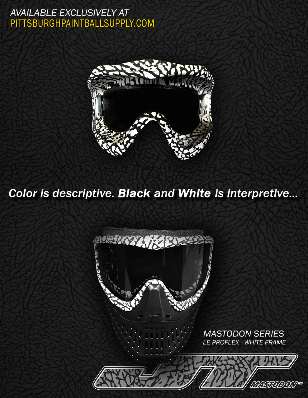JT Proflex Strap - SE Bandana Series Goggle - Choose Color - Red, White,  Blue
