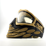 JT Paintball Flex 8 Goggle - LE "Sandstorm" Black w/Tan Pods