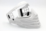 JT Flex 8 Paintball Mask - Face Mask Only White/White