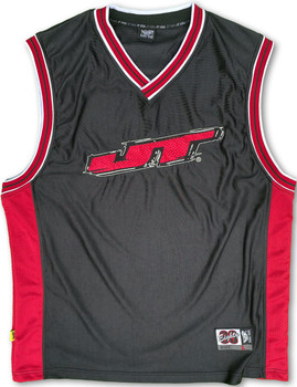 JT Paintball 2022 Basketball Jersey - Black/Red