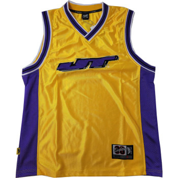 JT Paintball Basketball Jersey - Yellow/Purple