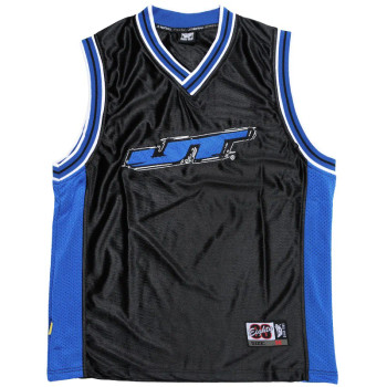 JT Paintball Basketball Jersey - Black/Blue