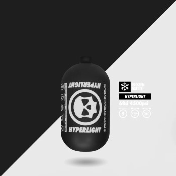 Infamous Pro DNA Powerhouse "Hyperlight" Tank 68ci-BOTTLE ONLY  (Black/White)