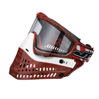 JT Paintball Goggle Proflex SE - Marble - Away Edition - Red/White