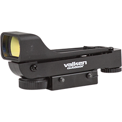 Valken Tactical Molded Red Dot Sight-Dual Mount