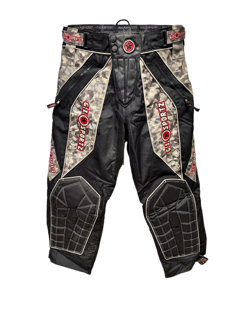 GI Sportz Performance Pants - Light Green / Red