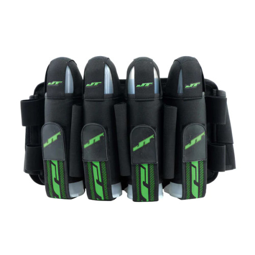 JT Paintball - NXE FX 4+7 Harness - Black / Lime