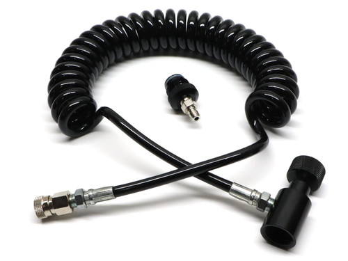 Tippmann Coiled Remote Line w/ Quick Disconnect