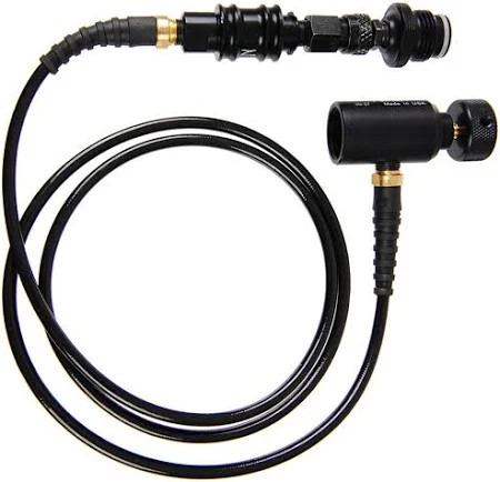 ninja paintball straight microbore remote line slide check